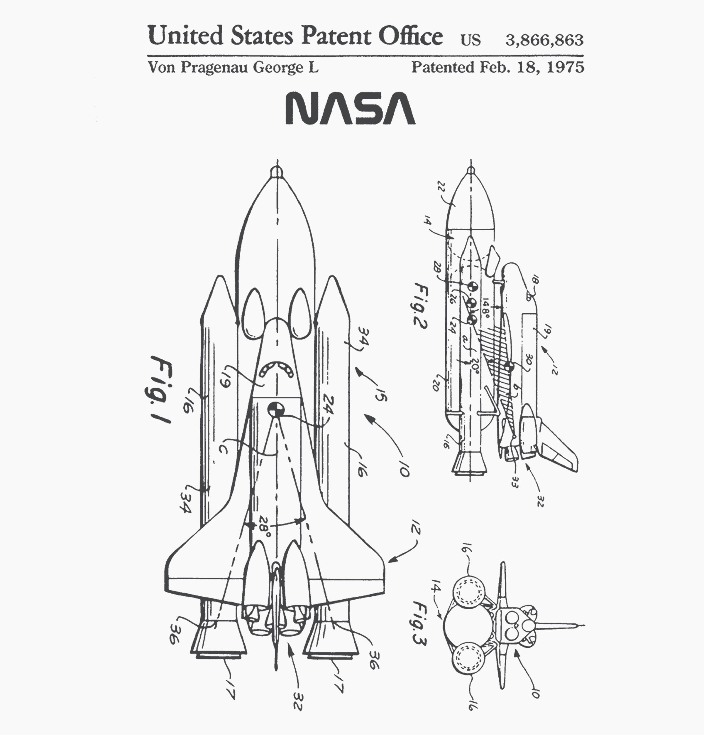Space Shuttle Technical Drawings